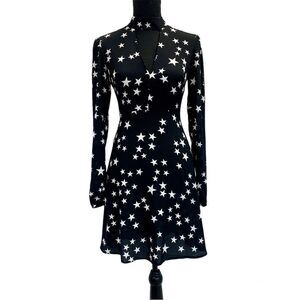 ATMOSPHERE black white star dress Sz 2